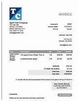 Payment Invoice Images