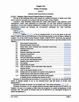 Nc Power Of Attorney Form Pdf Pictures