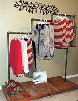 Photos of How To Make Clothes Rack With Pipe