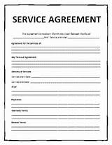 Photos of Service Provider Contract Template