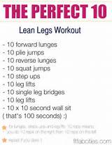 Lower Body Home Workouts