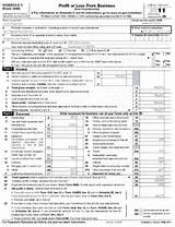 Tax Return Schedule C