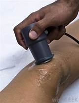 Images of Knee Ultrasound Therapy