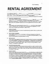 Photos of Free Storage Rental Agreement