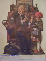 Norman Rockwell Doctor And Doll Original Pictures