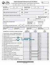 Indiana Income Tax Forms Photos