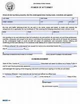 Free Financial Power Of Attorney Form Ohio Images