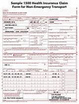 Medicare 1500 Form Example Pictures
