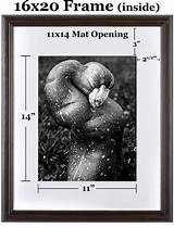 11 14 Picture Frame With Mat Images