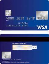 Carrier Visa Credit Card Photos