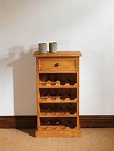 Wood Wine Rack Cabinets Images