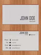 Images of Business Card Content