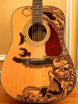 Custom Acoustic Guitar Designs Pictures