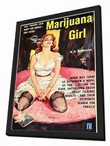 Marijuana Girl Poster Photos