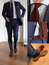 What Color Suit To Wear With Brown Shoes
