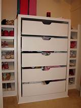 Pictures of Closet Shelving Drawers