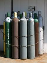 Pictures of Gas Cylinders Use