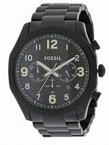 Black Stainless Steel Mens Watch Images