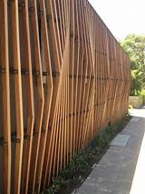 Wood Fencing Slats Pictures