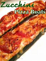 Photos of Zucchini Pizza Boats