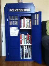 Photos of Doctor Who Bookcase