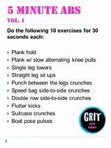 Quick Workout Exercises Images