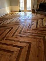 Photos of Wood Floor From Pallets