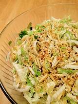 Oriental Salad With Chinese Noodles Pictures