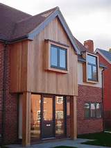 Photos of Wood Cladding Over Render