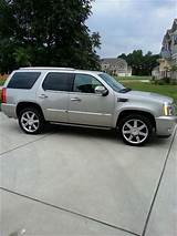 Silver Cadillac Escalade For Sale Images