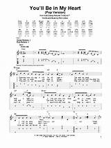 You Ll Be In My Heart Guitar Chords Photos