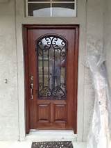 Wood Door Grilles Photos