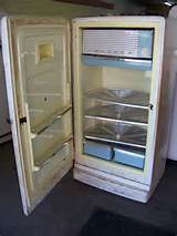 Photos of Antique Ge Refrigerator
