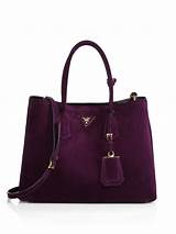 Pictures of Purple Prada Handbag