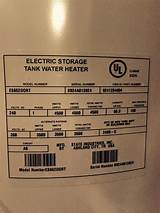 Water Heater Year By Serial Number Pictures