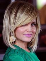 Pictures of Layered Hairstyle With Side Bangs