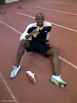 Usain Bolt Training Images