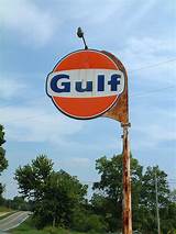 Pictures of Gulf Gas Sign
