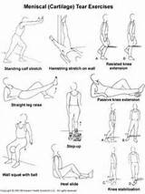Pictures of Meniscus Tear Muscle Strengthening Exercises