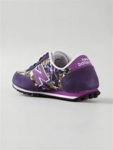 Pictures of New Balance Purple Sneakers