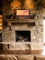 Pictures of How To Stone A Fireplace