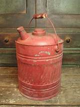 Images of Vintage Gas Cans