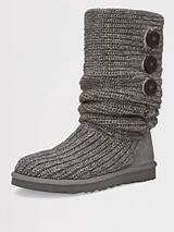 Grey Classic Cardy Ugg Boots Images