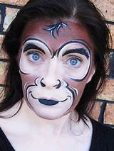 Photos of Easy Monkey Face Makeup