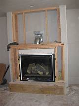 Photos of Gas Fireplace Installation