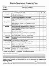 Images of Job Performance Review Form