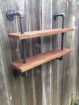 Diy Iron Pipe Shelves Images