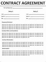 Pictures of Example Contracts For Contractors