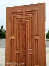 Images of Wood Panel Entry Doors