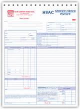 Pictures of Hvac Service Order Invoice Forms
